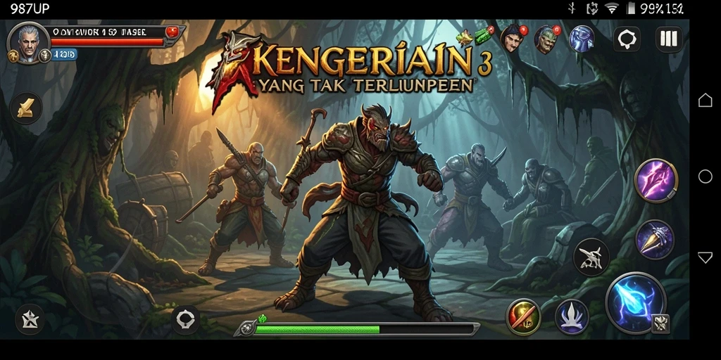 Tampilan gameplay menakutkan di dunia <strong>987UP</strong> yang penuh misteri.