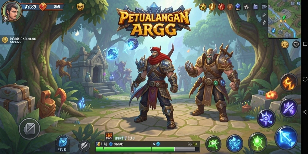 Gameplay menarik dari AYU89 dengan pertarungan ARPG yang seru.