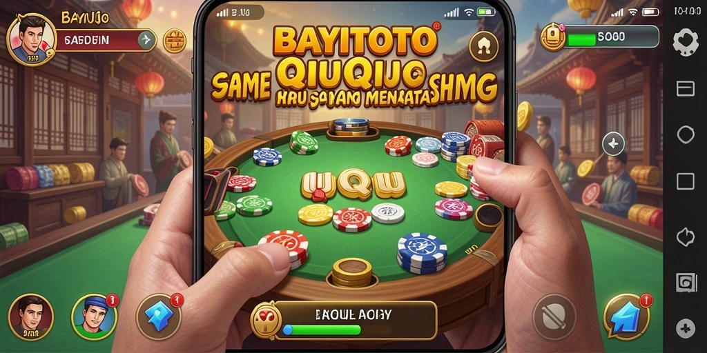 Tampilan gameplay seru QiuQiu di BAYITOTO.