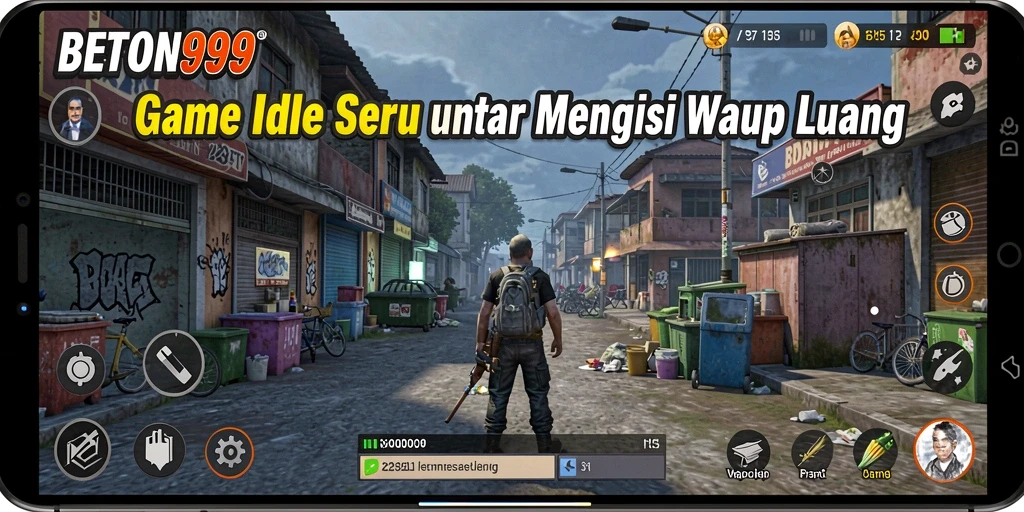 Tampilan gameplay BETON999 yang menarik dan penuh warna.