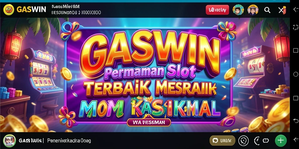 Screenshot game GASWIN menunjukkan keseruan gameplay Slot yang menegangkan.
