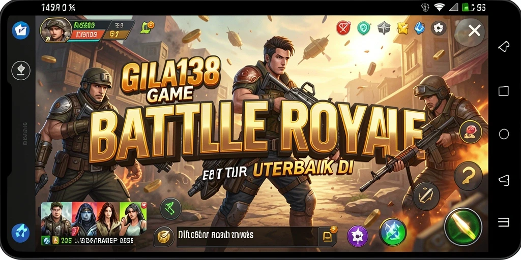 Screenshot gameplay GILA138 menampilkan aksi pertempuran yang mendebarkan.