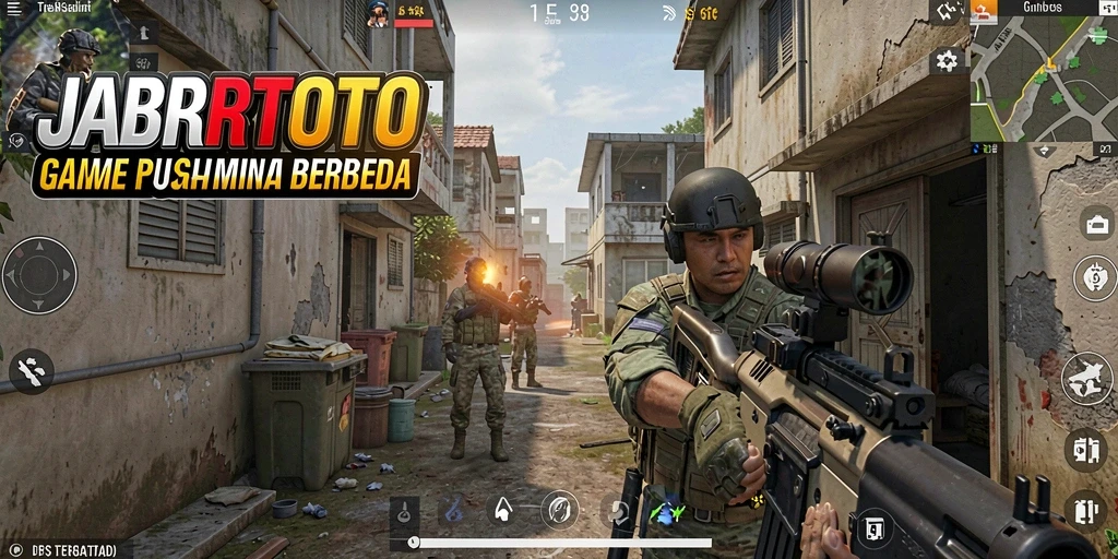 Tampilan grafis menakjubkan dalam gameplay JABARTOTO.