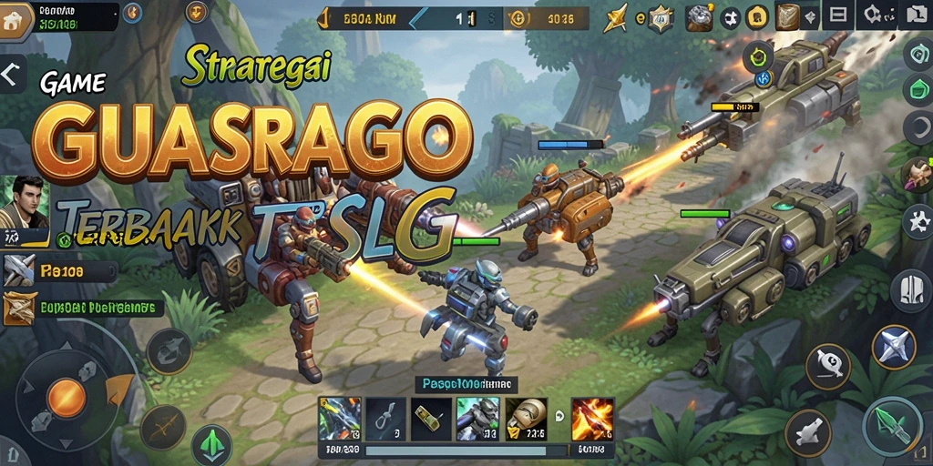 Screenshot gameplay JUARAGO menunjukkan pertarungan dan strategi yang mendebarkan.