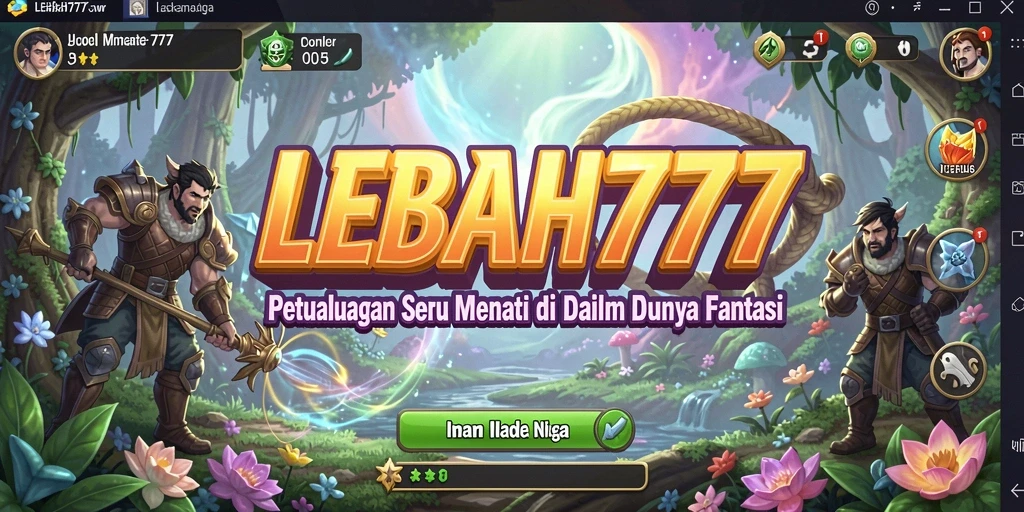 Screenshot gameplay <strong>LEBAH777</strong> menampilkan petualangan seru di dunia fantasi.
