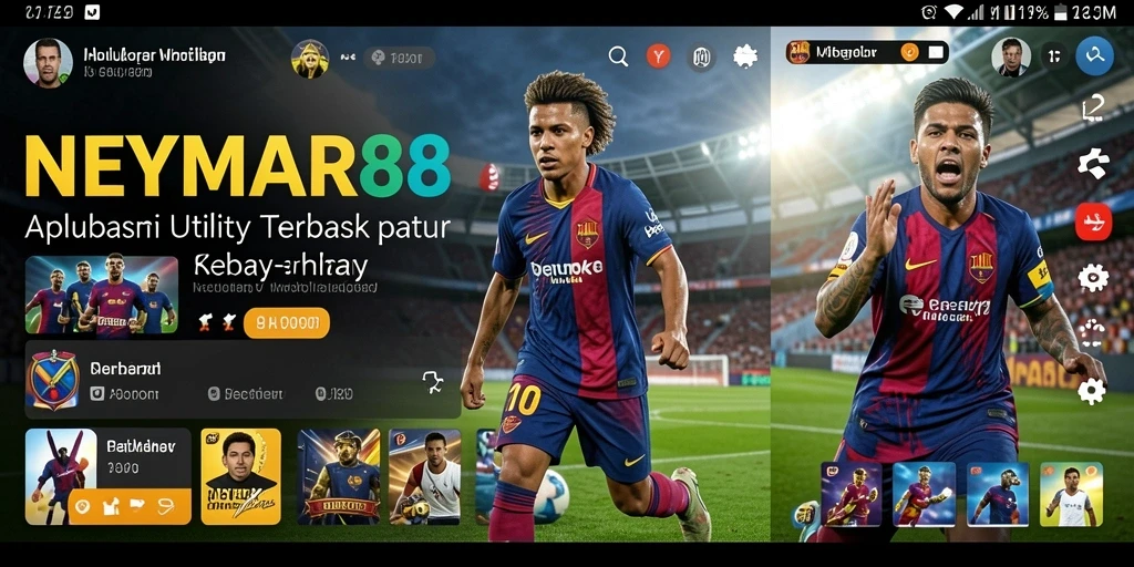 Tampilan intuitif dari aplikasi Utility NEYMAR88.