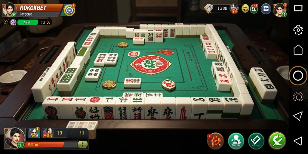 Tampilan gameplay ROKOKBET yang seru dan interaktif.