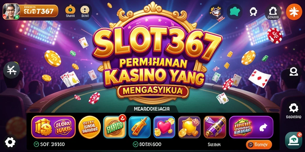 Tampilan grafis menawan dari gameplay SLOT367 yang seru.