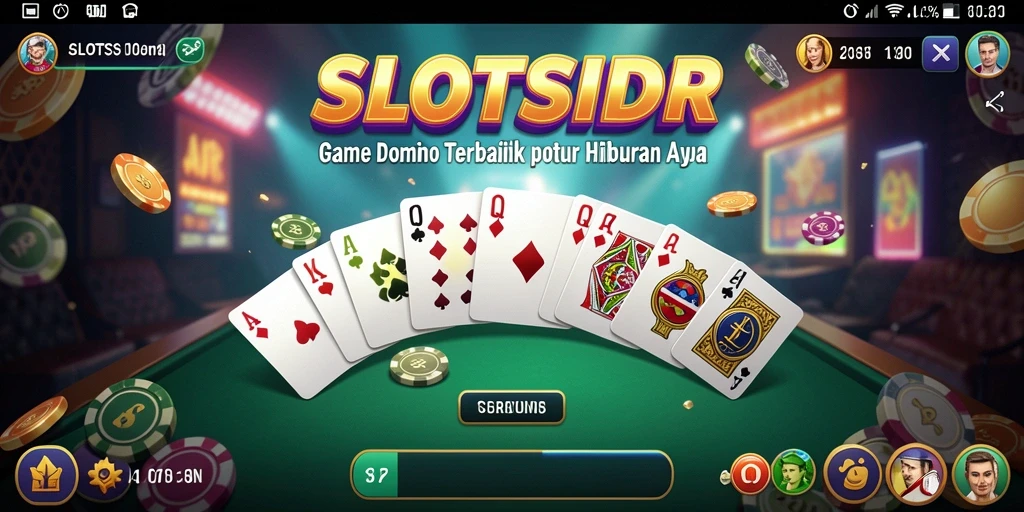 Tampilan gameplay seru di SLOTSIDR dengan domino klasik.