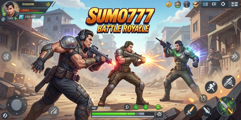 Skrinsut gameplay seru di arena pertarungan SUMO777.