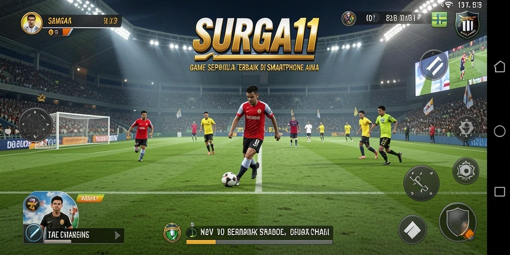 Tampilan gameplay yang seru dan mendebarkan dari SURGA11.
